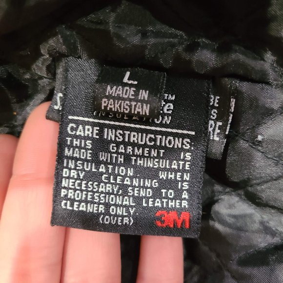 Maverick Men's Motorcycle Leather Jacket - Large - Picture 6 of 15